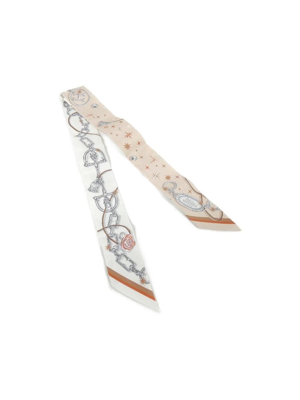 Hermes C'est la Fete Twilly Scarf